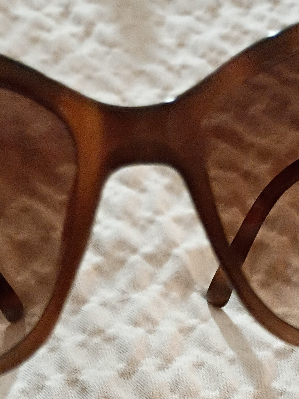 Foster Grant Sun Tea Color-Pattern Oversized Sunglasses - Brown Tones
